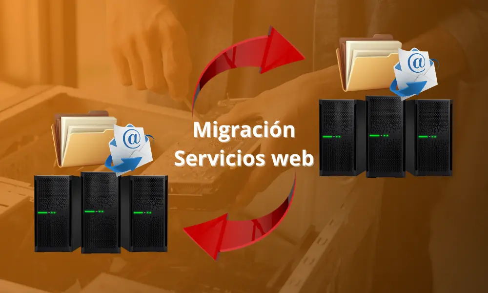 Imagen relacionada con el proceso de migración de servicios de hosting